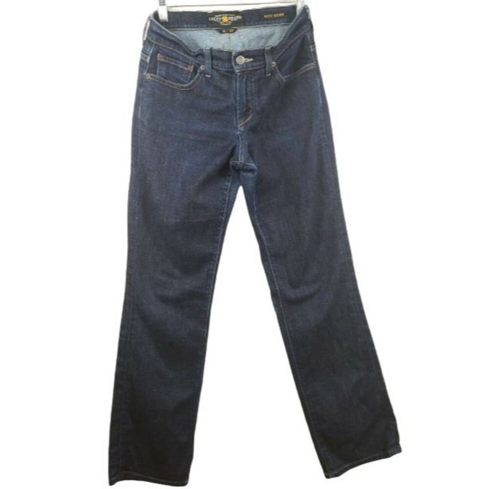 Lucky Brand Jeans Women’s 30 x 31 Easy Rider Size 4/27  Blue Bootcut  Denim